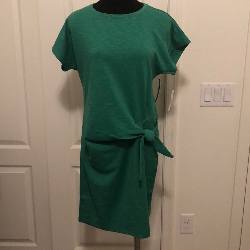 New York & Co side tie shirt dress sz XS